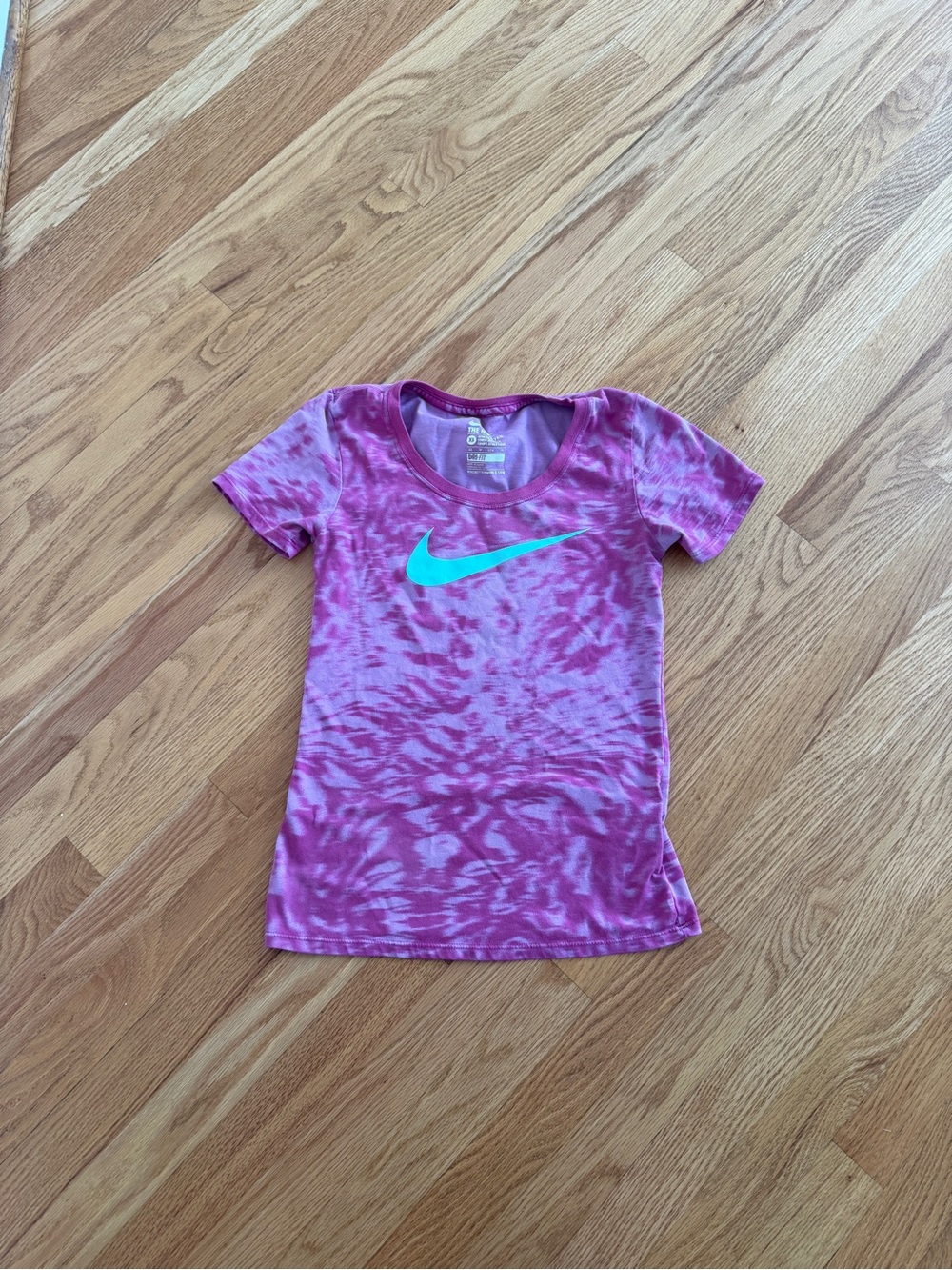 Nike purple t shirt tie dye sexy